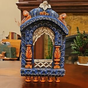 Beautifully Handcrafted Wooden Jharokha Traditional Decor Frame